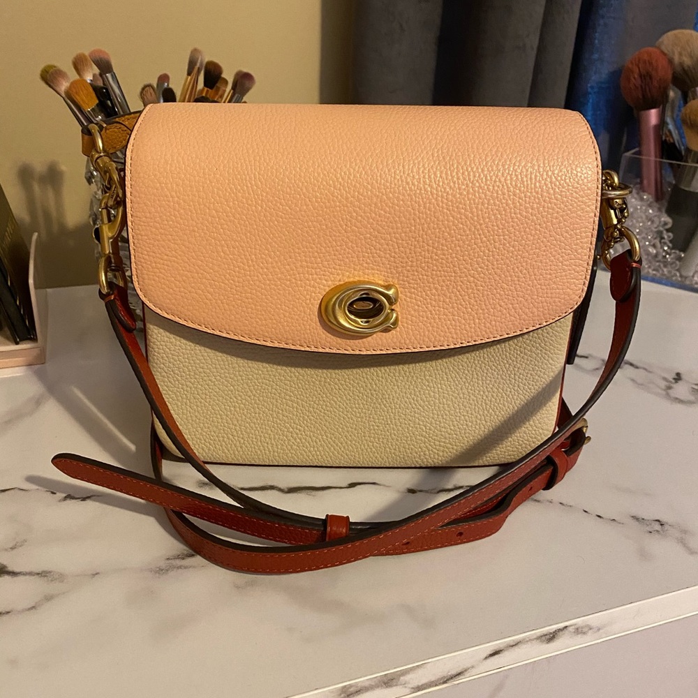 Coach Cassie 19 Ivory Colorblock